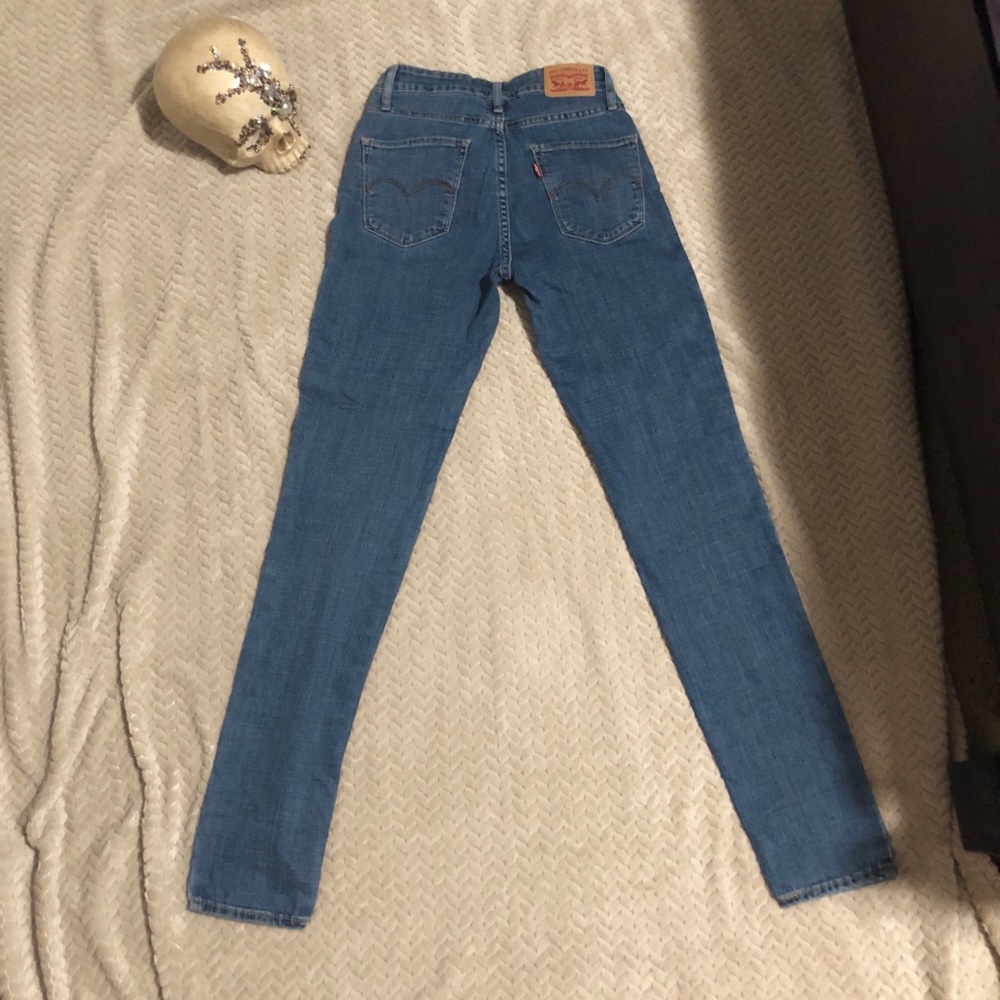 Levi’s high rise skinny jeans